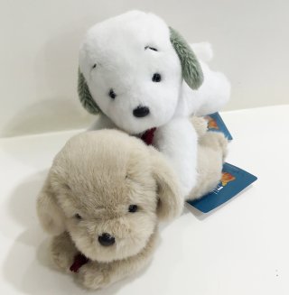 うめ吉 ぬいぐるみ くたくた＆くたっと 中島潔さんの絵に登場する犬の名前「うめ吉」、あまりにかわいいのでぬいぐるみにもなったそうです