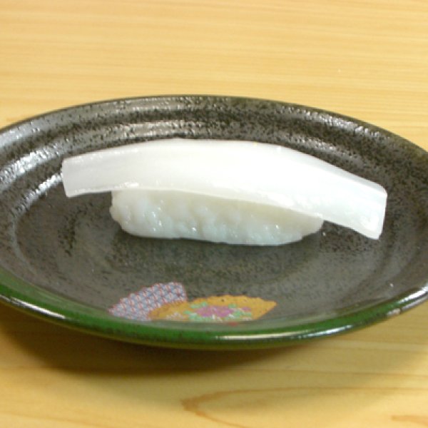 画像1: 食品サンプル マグネット　寿司（イカ） (1)