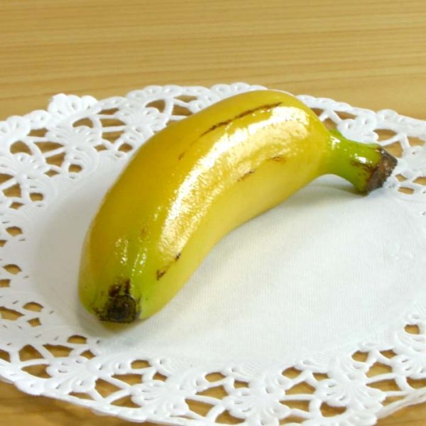 画像1: 食品サンプル マグネット　バナナ（１本） (1)